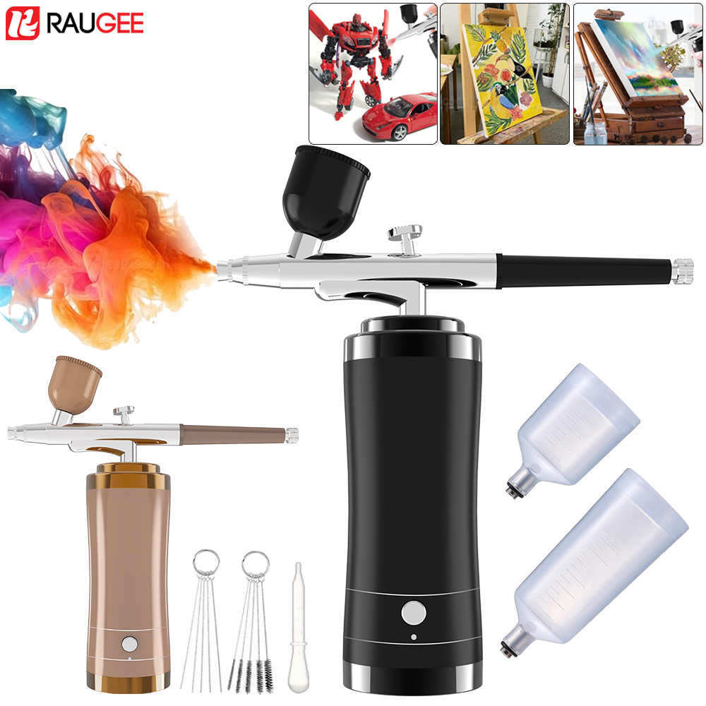 Airbrush Kit With Mini Compressor - Airbrush Cordless Airbrush Kit With Compressor