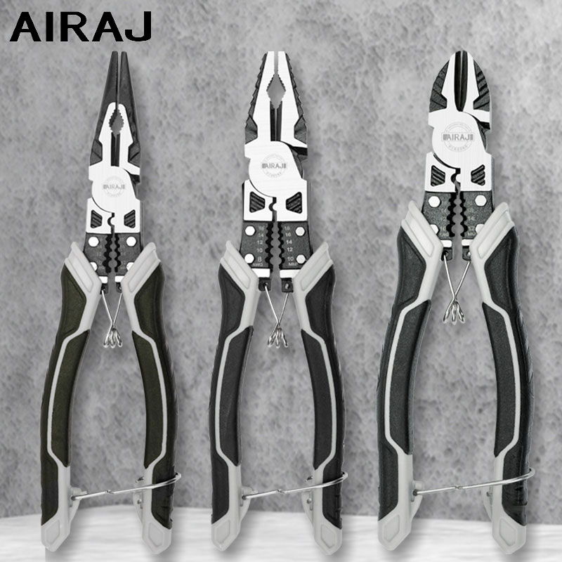 Automatic Wire Stripper Cutter - AIRAJ Multifunctional Universal Diagonal Pliers Hardware