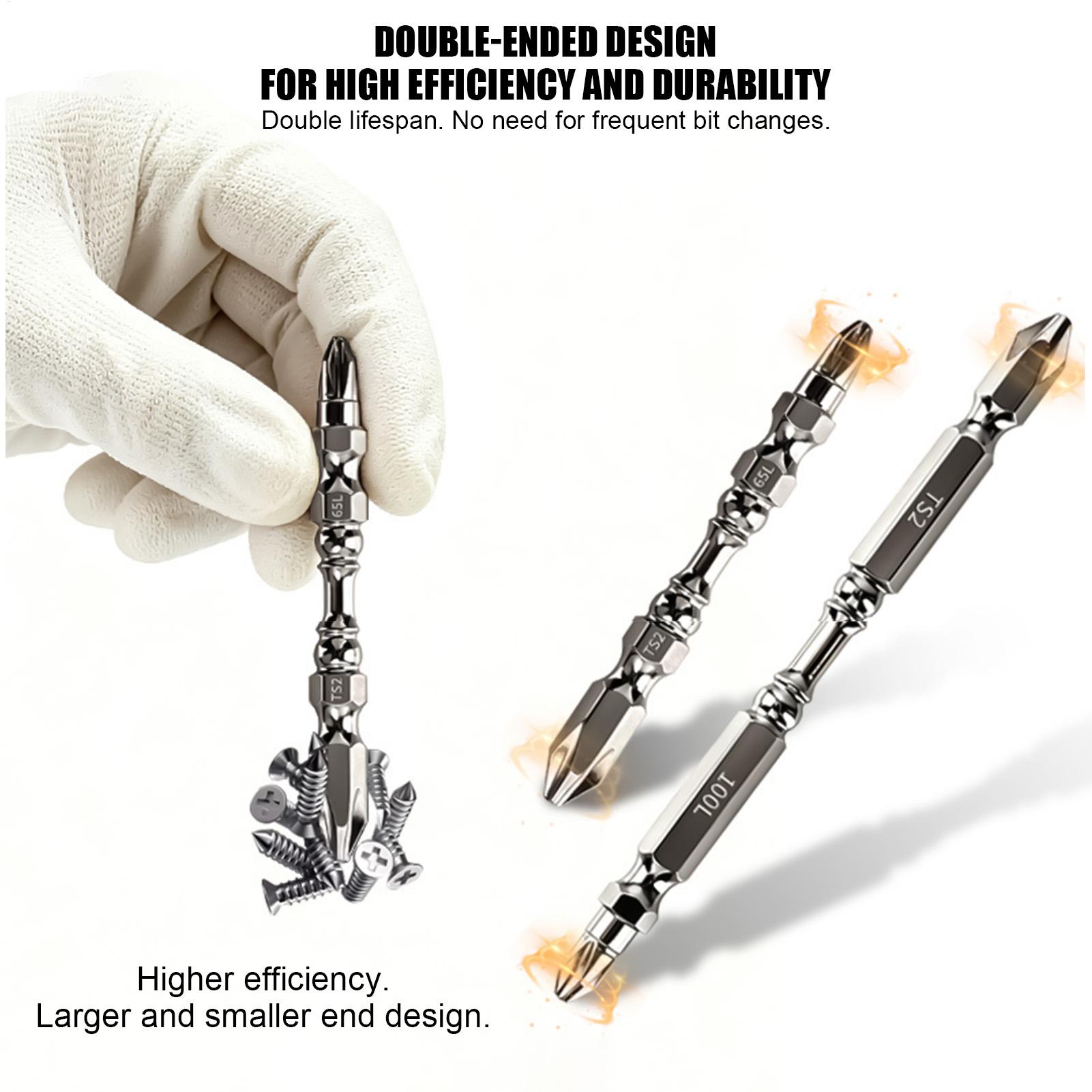 Power Tools - Screwdriver Bit Set Magnetic Heavy Duty