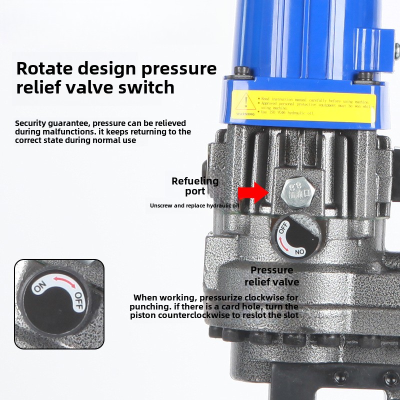 Electric Hydraulic Punching Ma - Electrical recension och pris