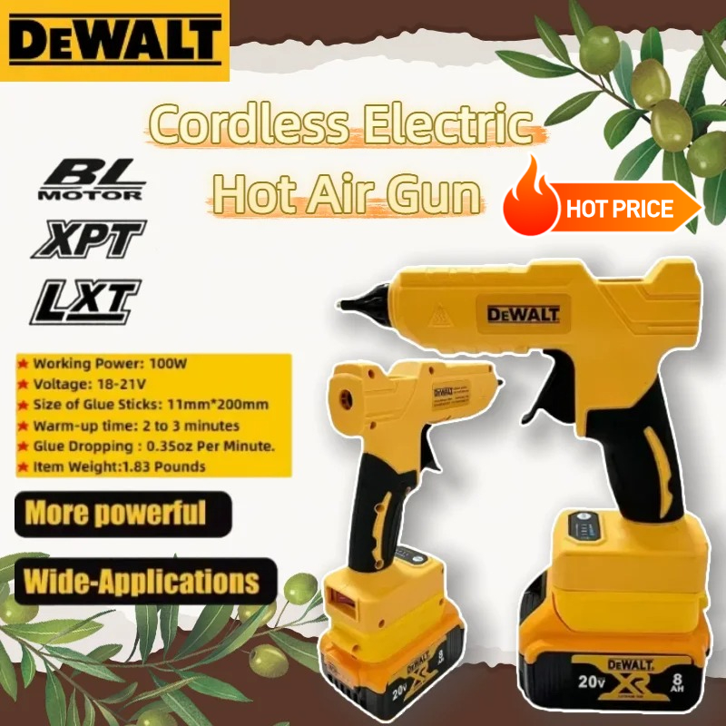 Dewalt Cordless Electric Handh - Hot Melt Glue Gun Cordless recension och pris