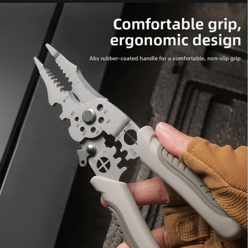 Multifunction Industrial Wire  - Automatic Wire Stripper Cutter recension och pris