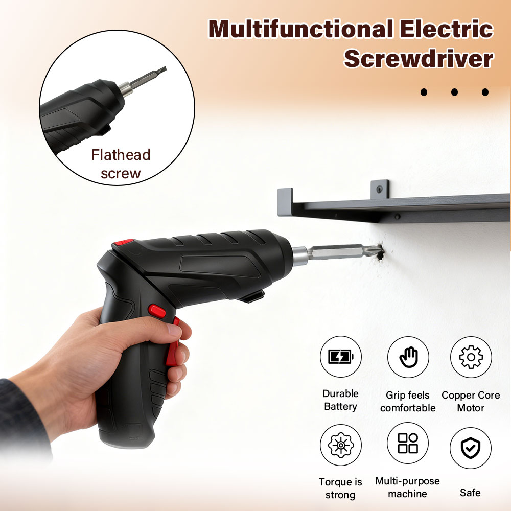 Multifunctional 3.6V Rechargea - Electric Screwdriver Rechargeable Usb recension och pris