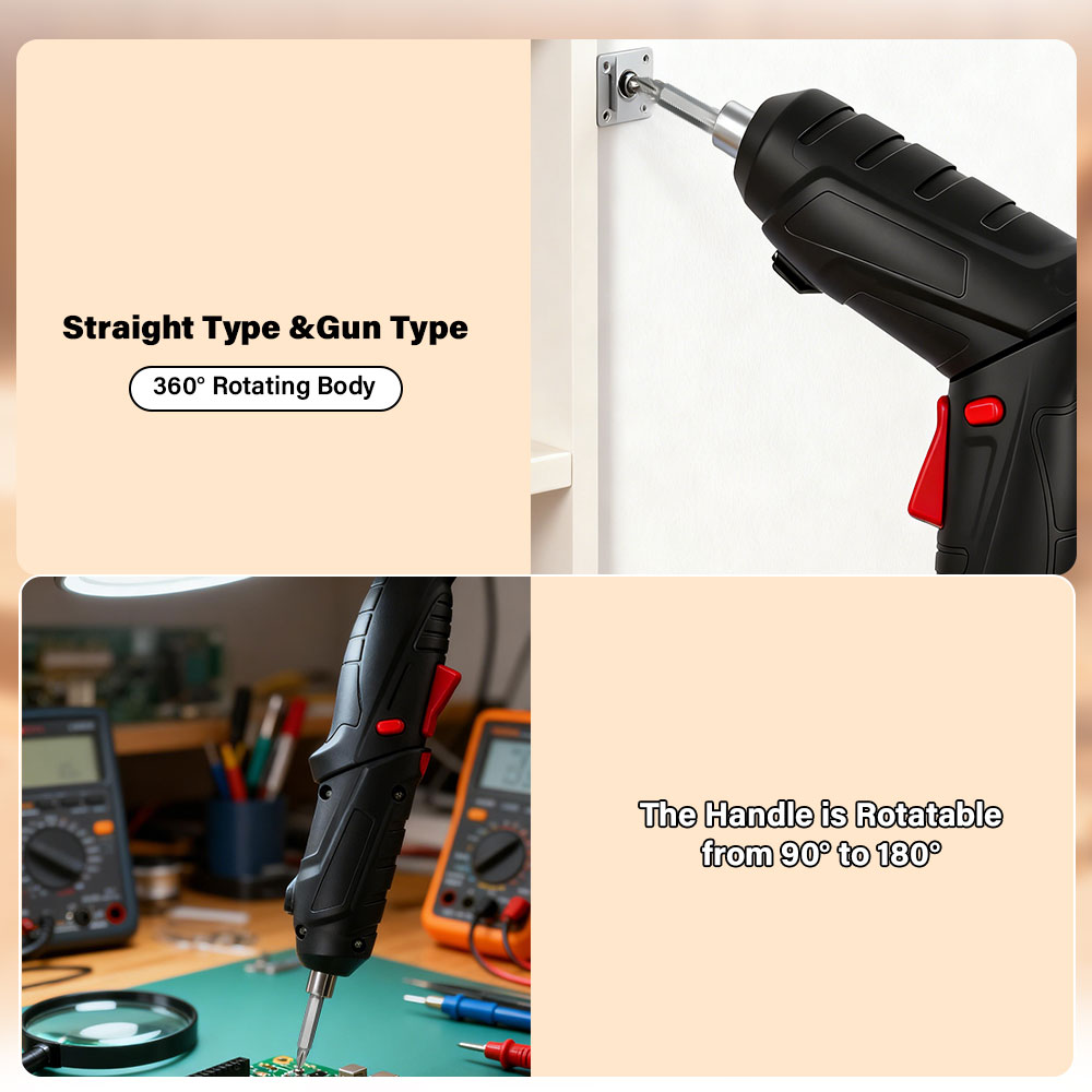 Multifunctional 3.6V Rechargea - Electric Screwdriver Rechargeable Usb recension och pris