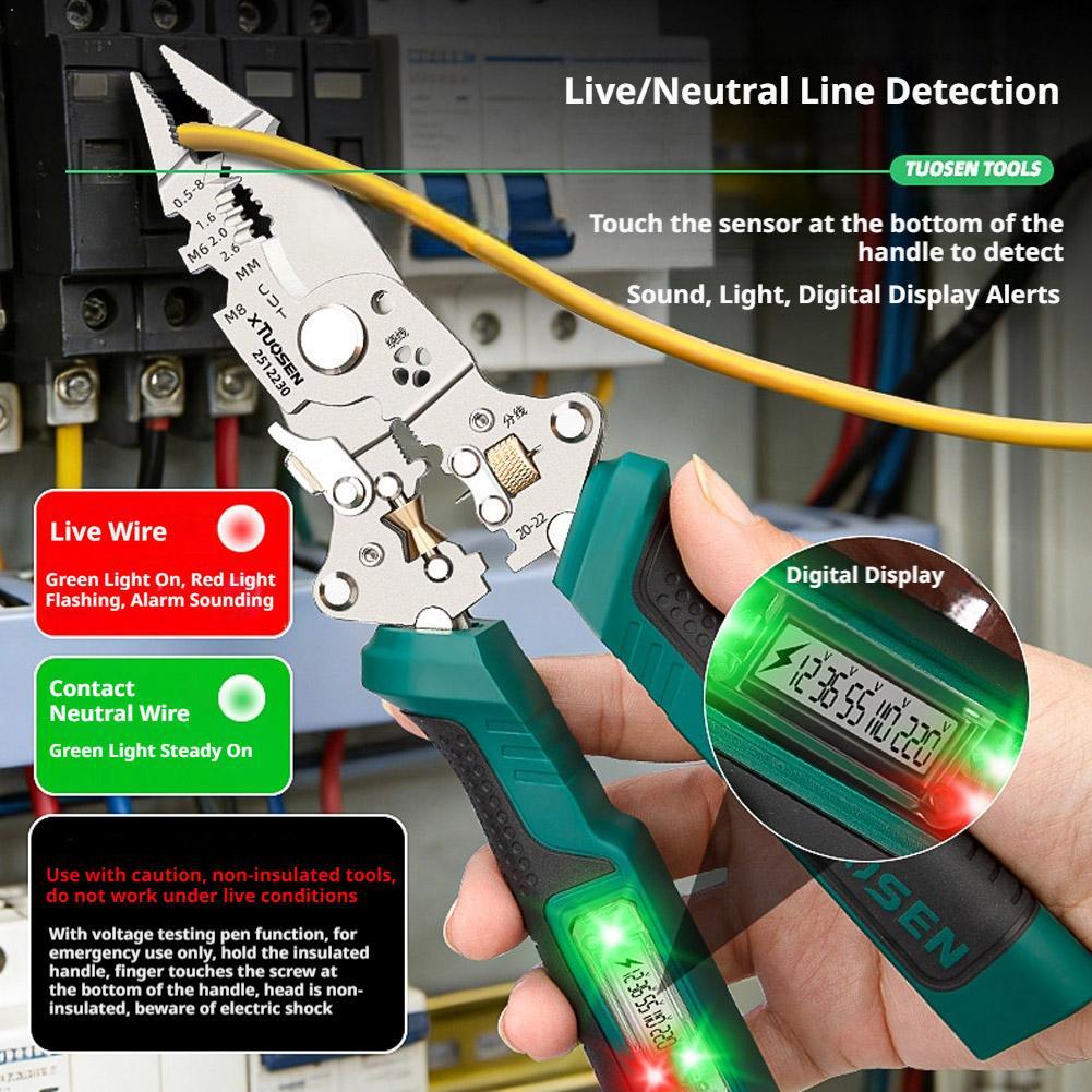 Wire Stripper Electrical Plier - Automatic Wire Stripper Cutter recension och pris