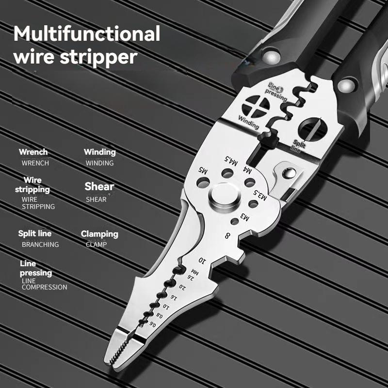 Multifunction Industrial Wire  - Automatic Wire Stripper Cutter recension och pris