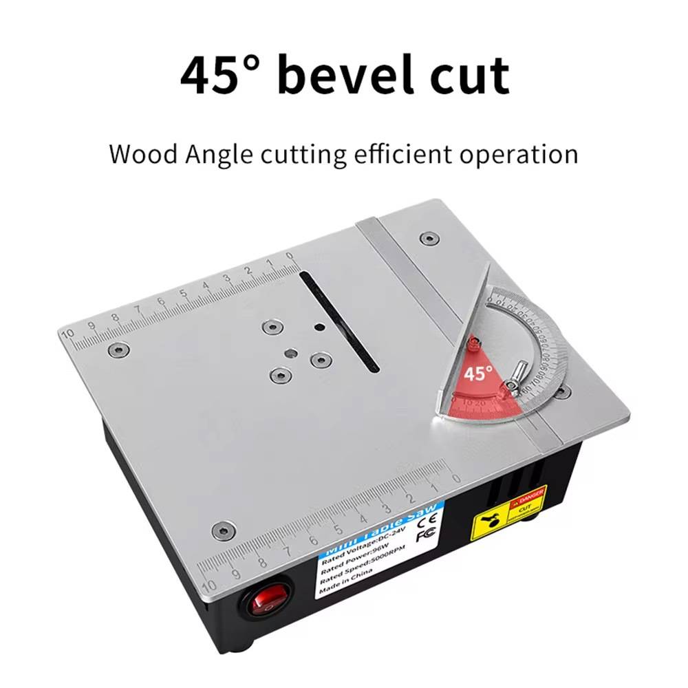 Dual Motor Mini Table Saw, Pre - Mini Table Saw For Woodworking recension och pris