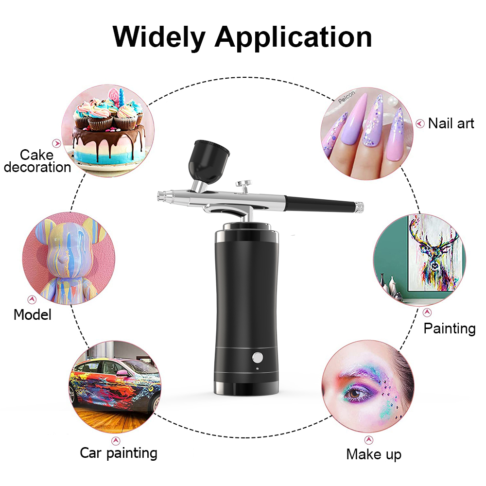Airbrush Cordless Airbrush Kit - Airbrush Kit With Mini Compressor recension och pris