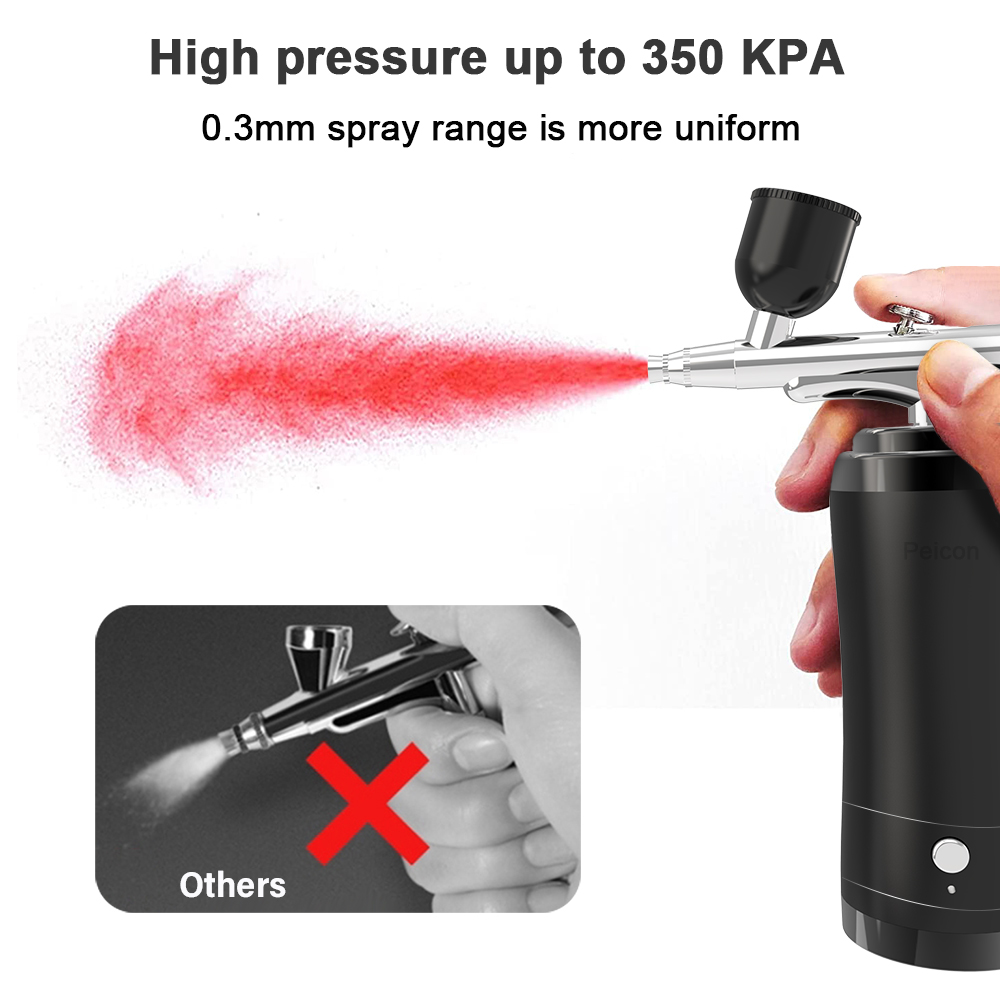 Airbrush Cordless Airbrush Kit - Airbrush Kit With Mini Compressor recension och pris