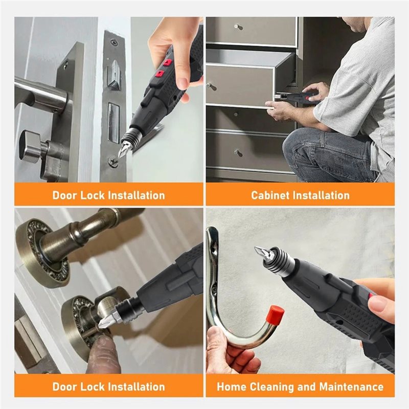 M11K-Cordless Electric Screwdr - Electric Screwdriver Rechargeable Usb recension och pris