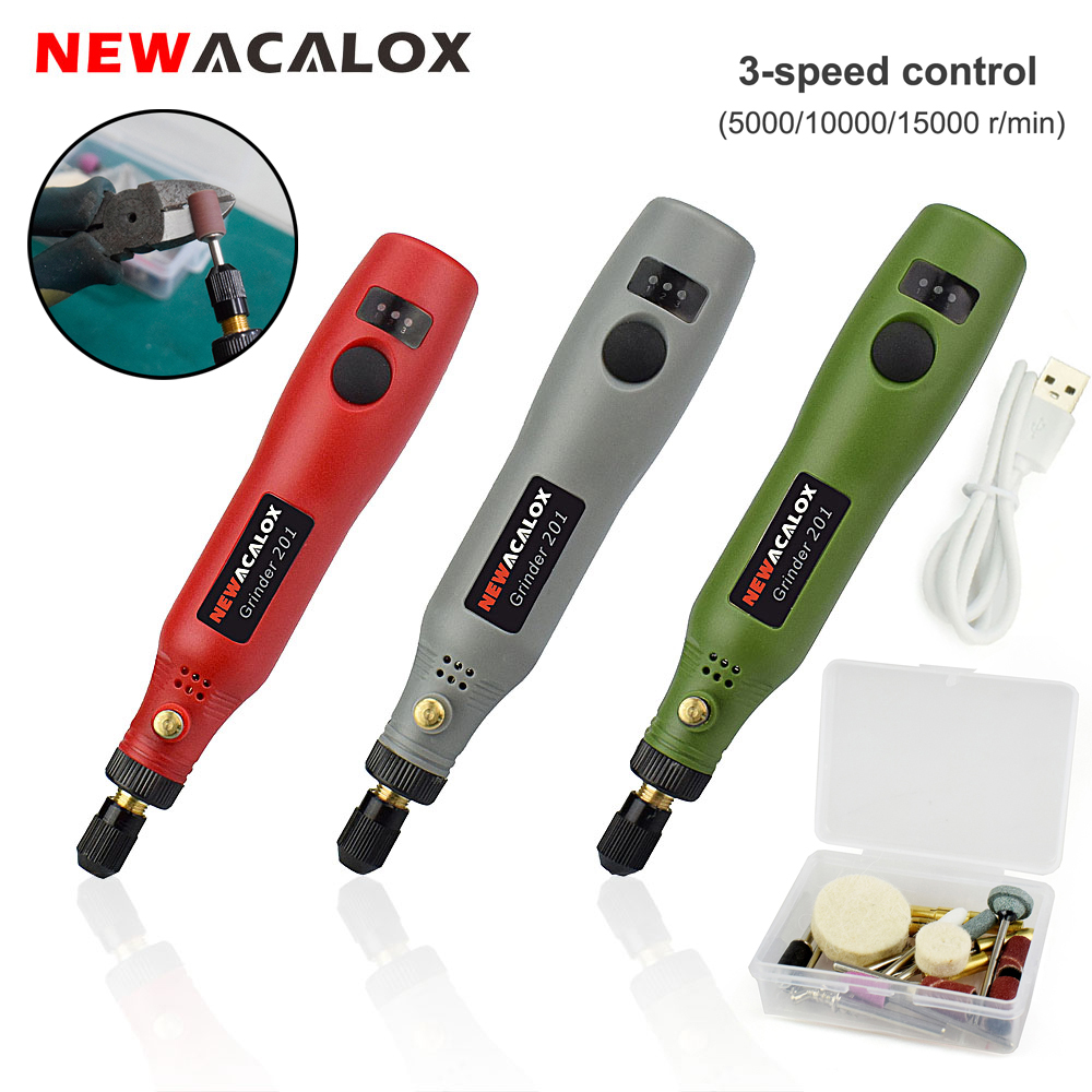 NEWACALOX Cordless Variable Sp - Cordless Rotary Tool Kit Accessories recension och pris