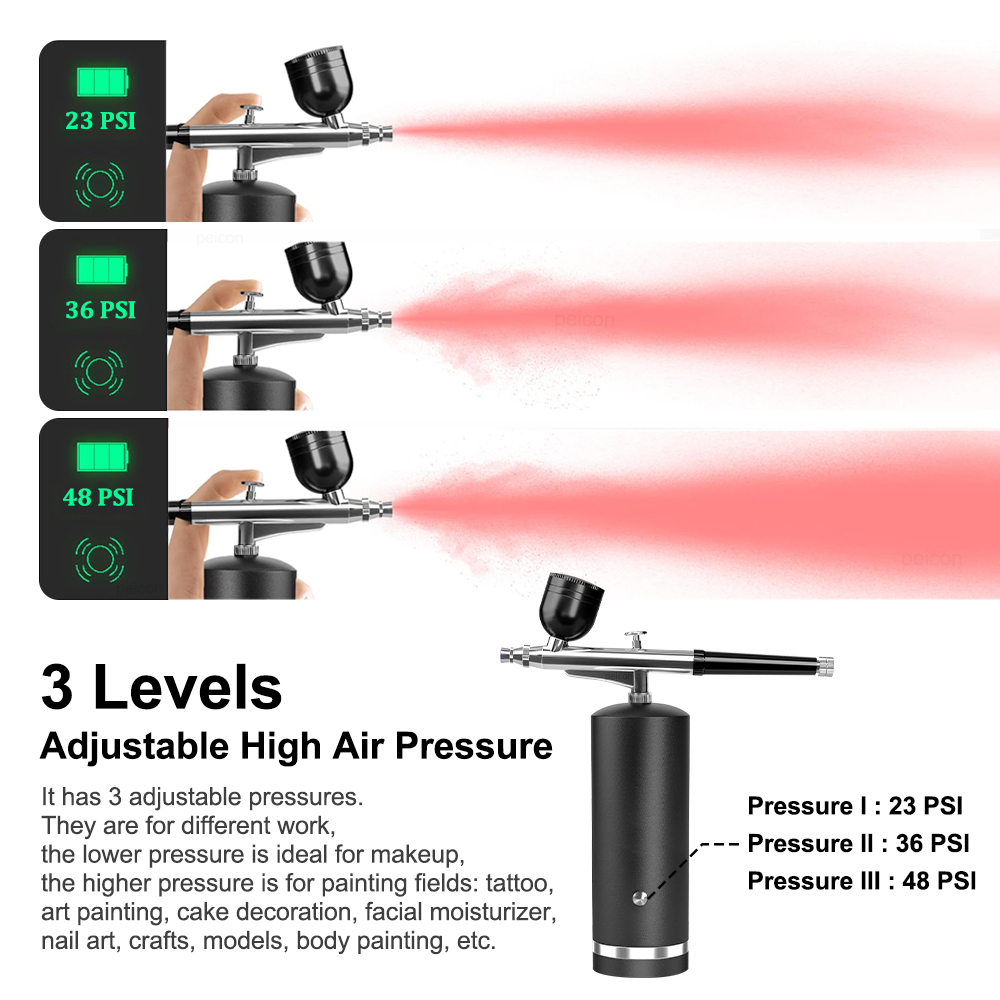 Airbrush with Compressor Paint - Airbrush Kit With Mini Compressor recension och pris