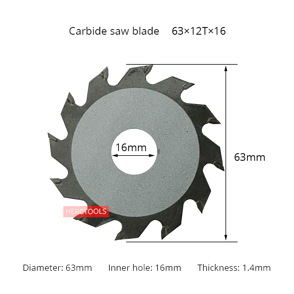 63 mm Circular Saw Blade, Allo - Mini Table Saw For Woodworking recension och pris