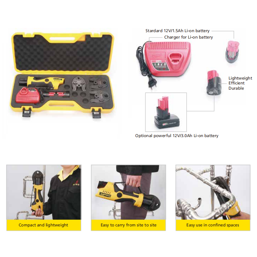 Pressing Tool Portable  Hydrau - Electrical recension och pris