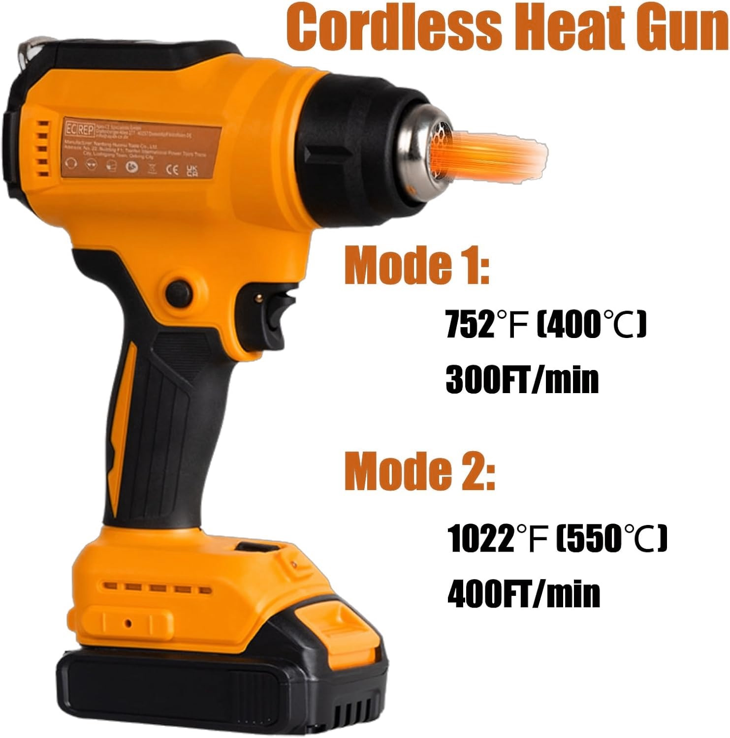 Cordless Heat Gun For Dewalt 1 - Cordless Heat Gun For Shrink Tubing recension och pris