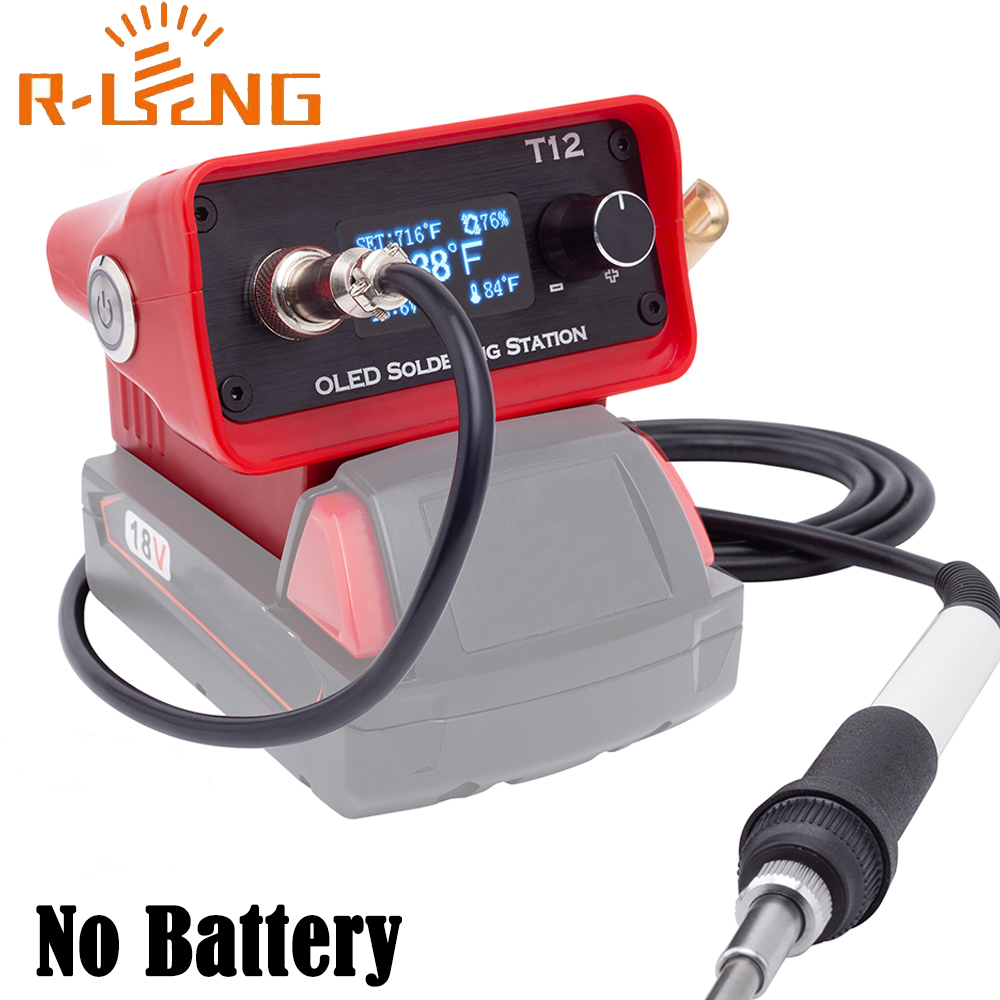 OLED T12 Soldering Iron Statio - Digital Soldering Station T12 recension och pris