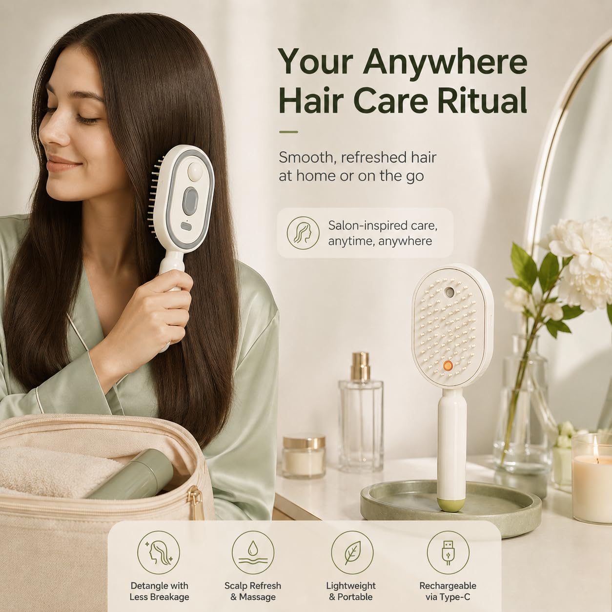Electric Spray Hair Massage Co - Electrical recension och pris