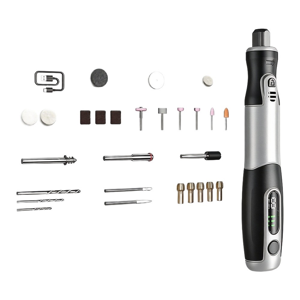 Cordless Electric Rotary Tool  - Cordless Rotary Tool Kit Accessories recension och pris