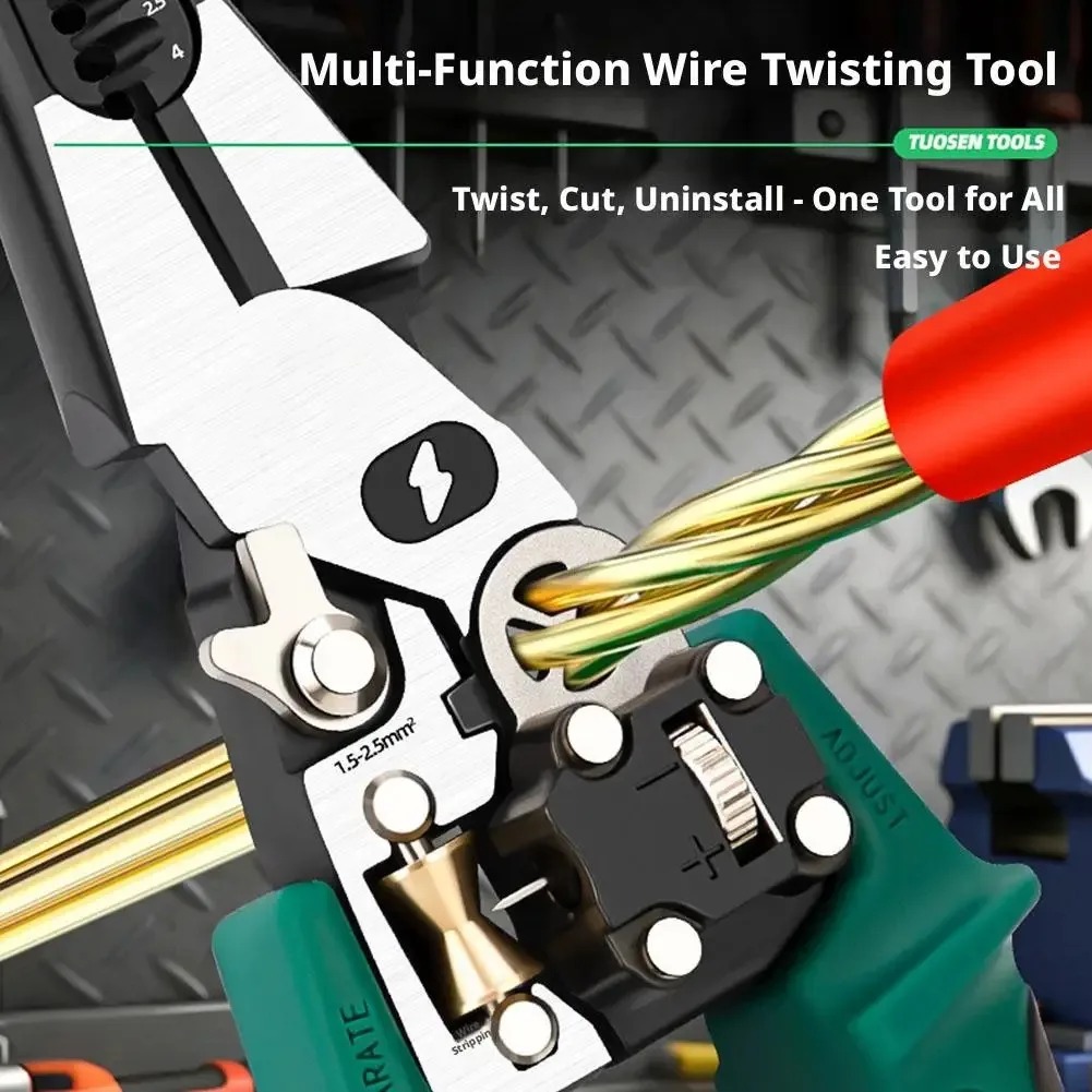Electrician Pliers with Digita - Automatic Wire Stripper Cutter recension och pris