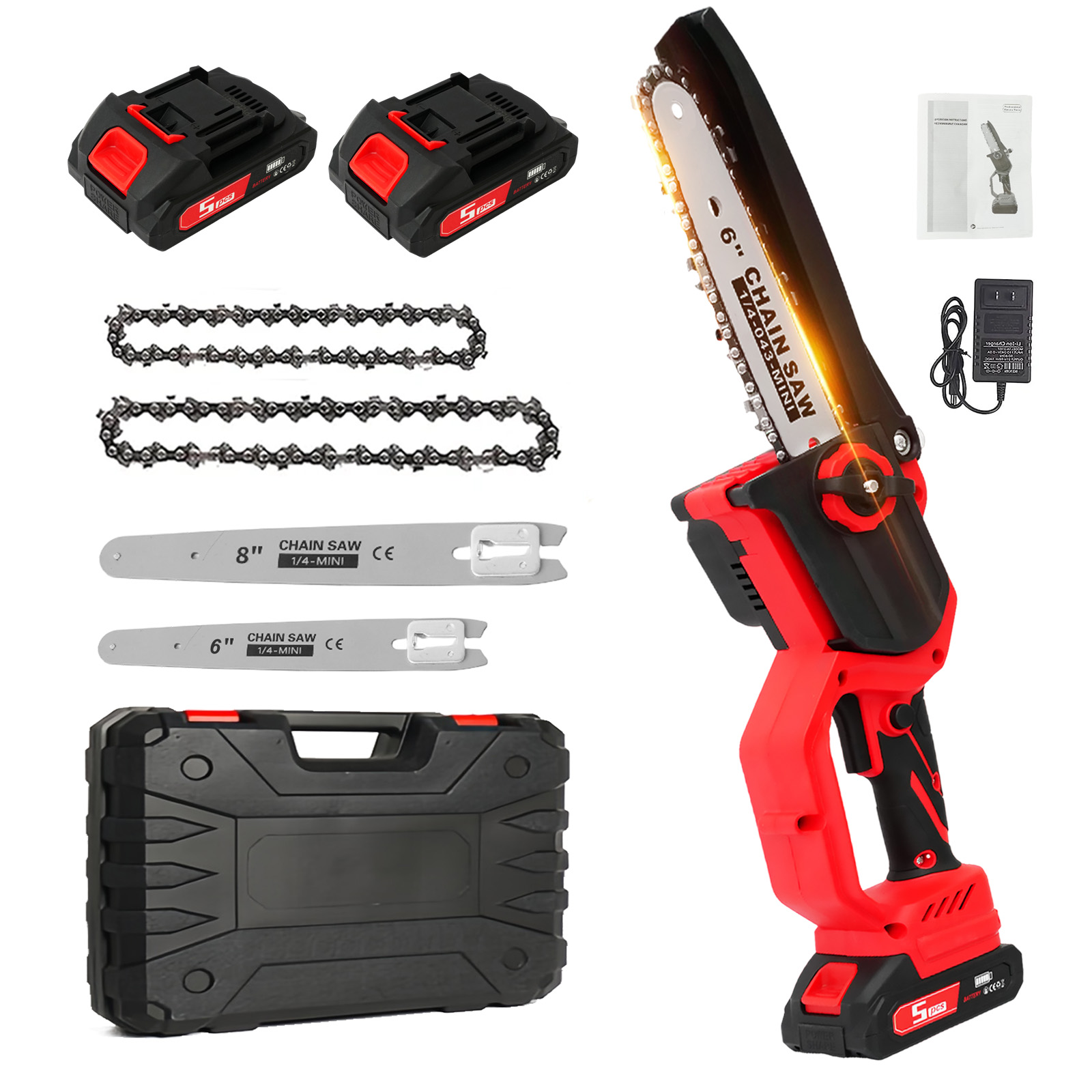 Electric Chainsaw 1380W High-S - Mini Electric Chainsaw 6 Inch recension och pris
