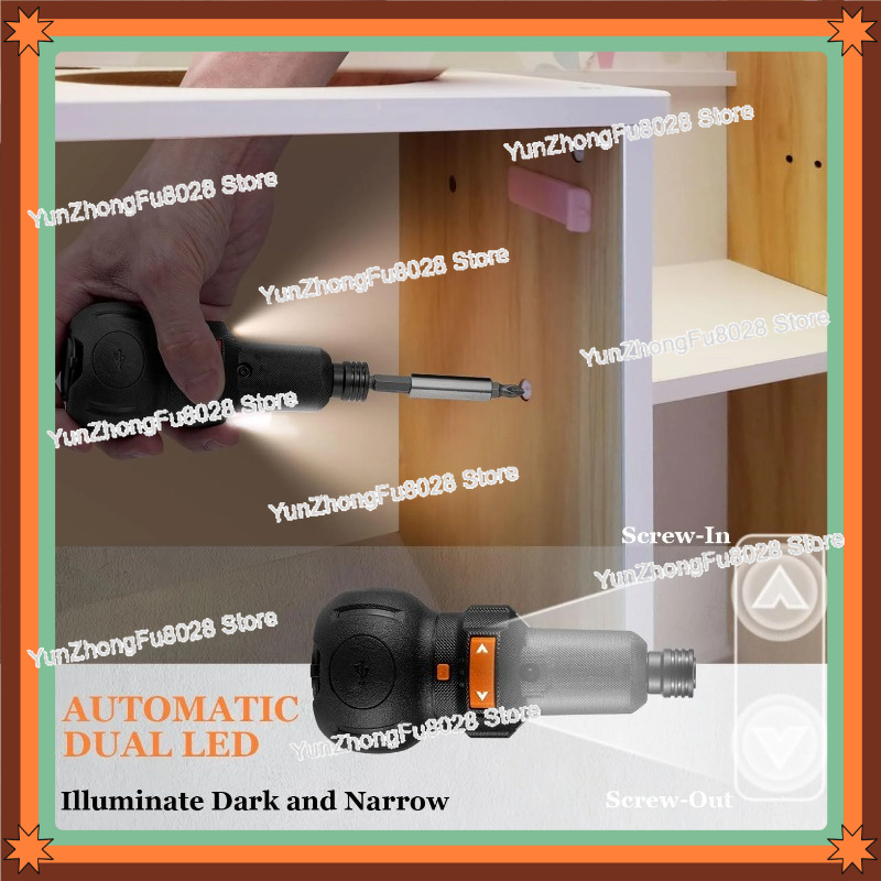 4V Electric Screwdriver, 400 R - Electric Screwdriver Rechargeable Usb recension och pris