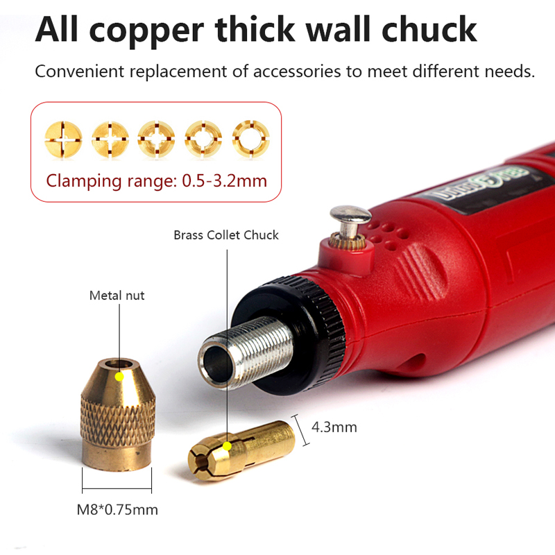 USB Cordless Rotary Tool Kit W - Cordless Rotary Tool Kit Accessories recension och pris
