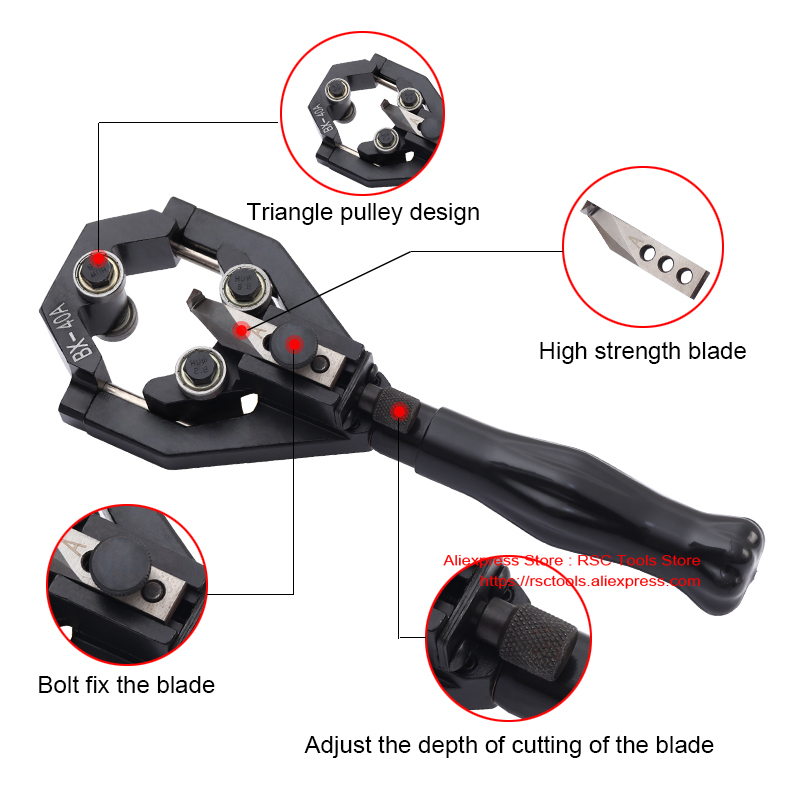 BX-40A Cable Stripper, Multifu - Automatic Wire Stripper Cutter recension och pris