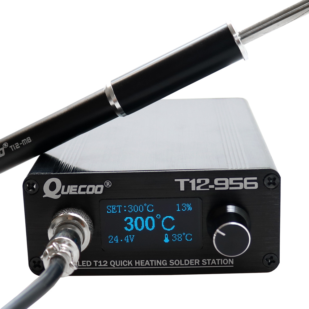 QUECOO T12-956 Soldering Digit - Digital Soldering Station T12 recension och pris