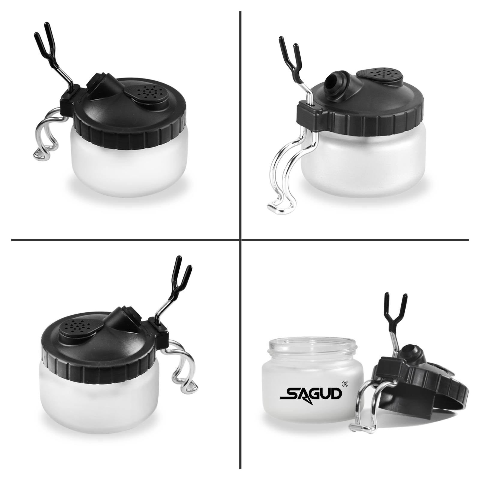 SAGUD 19PCS Airbrush Cleaning  - Airbrush Kit With Mini Compressor recension och pris