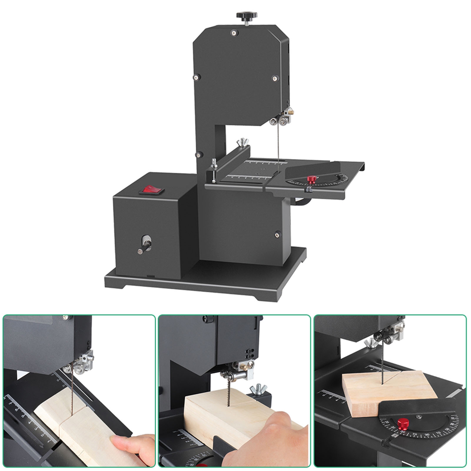 Mini Multifunctional Band Saw  - Mini Table Saw For Woodworking recension och pris